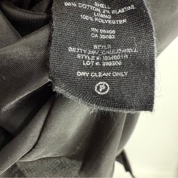 Theory Betty Shift Dress Sz 6 Black - Picture 6 of 6